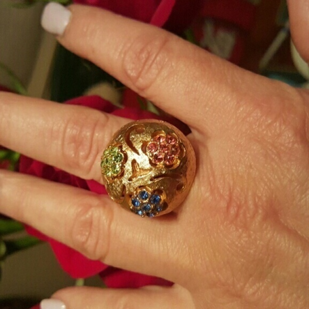 Vtg 60_70's Statement Ring - image 3